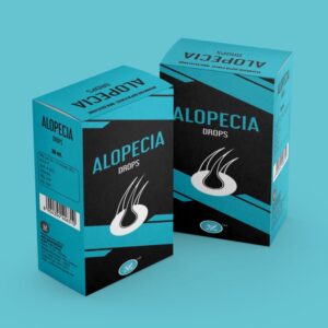 alopecia pharma packaging 3d